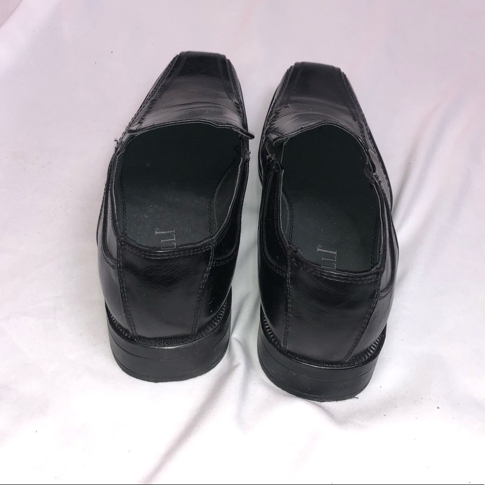 Men’s Borelli Black Shoes - Size 11 - Picture 3 of 5